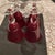 Glass 1960s Shabby Chic Ruby, Red Hand Blown Water Goblets - Set of 4 For Sale - Image 7 of 7