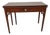 Antique Mahogany Fold Over Tea Table For Sale