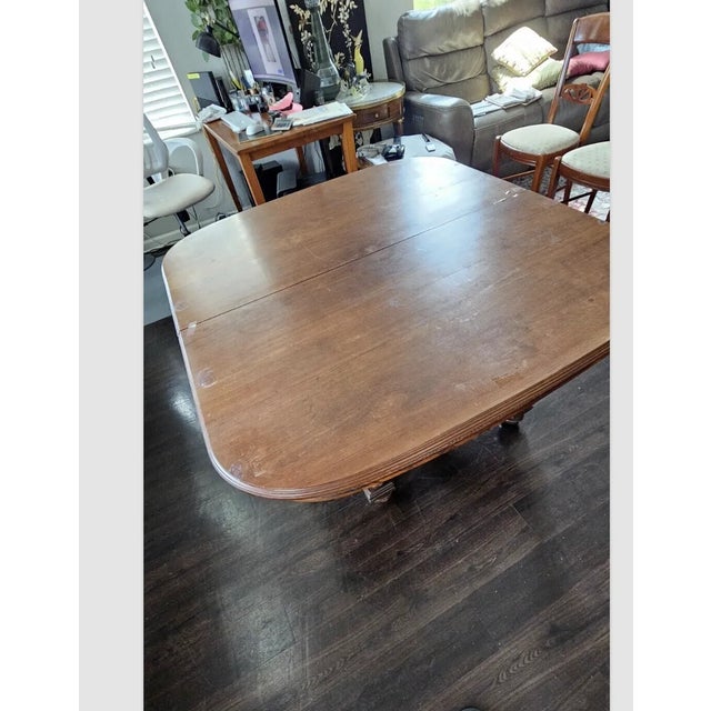 Mid 19th Century Antique French Louis XVI Rectangular Dining Table For Sale - Image 5 of 12