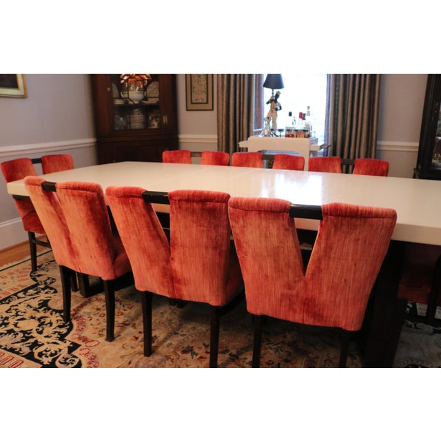 1940s Vintage Dining Room Set Attributed to Paul Frankl For Sale - Image 5 of 12