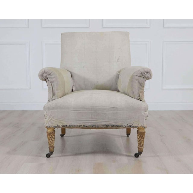 French 19th Century French chair, Ready to Upholster For Sale - Image 3 of 8