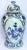 This beautiful contemporary large blue & white Chinese porcelain temple / ginger jars. This large Baluster vase have a...