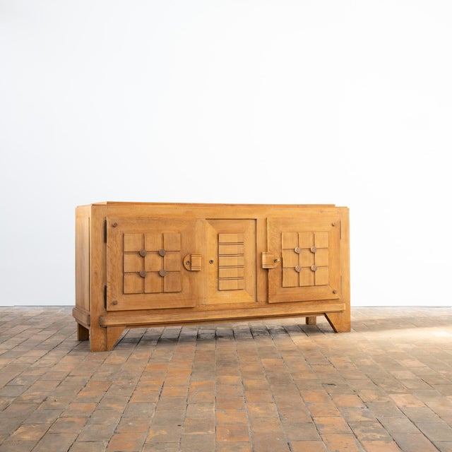 1940s Sideboard in the style of Charles Dudouyt, 1940s For Sale - Image 5 of 10