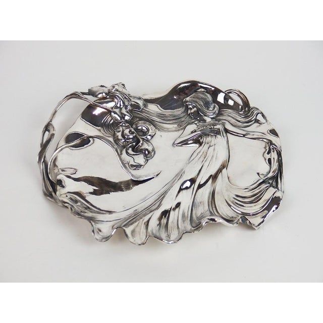 Art Nouveau Card Dish from WMF, 1890s For Sale - Image 15 of 15