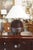 Pair of Ribbed Mahogany Table Lamps For Sale - Image 4 of 8