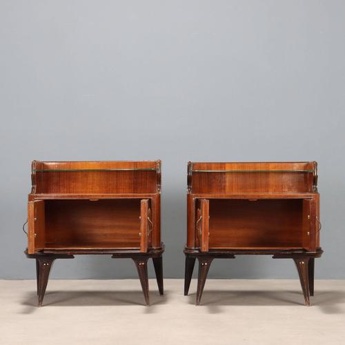 Vintage Nightstands, 1950s, Set of 2 For Sale - Image 3 of 10