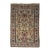 Late 19th Century Zabihi Collection Botanical Animal Persian Tehran Rug For Sale