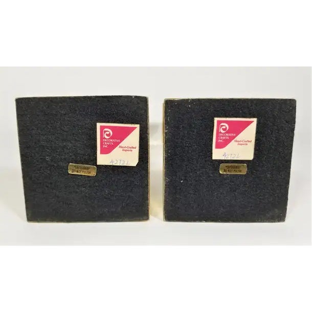 Lucite and Brass Large Candle Holders Candlesticks 1970s. Mid Century For Sale - Image 4 of 14