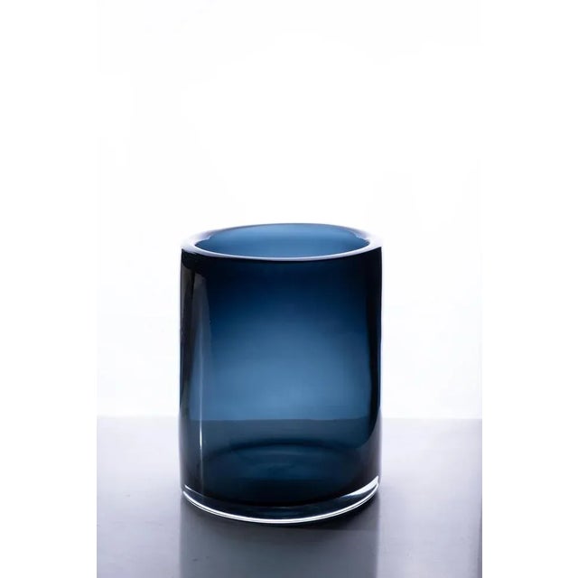 Cilindro small vase by Purho Dimensions: D 24 x W 22 x H 24 cm. Materials: Glass Other colors available. Purho is a new...