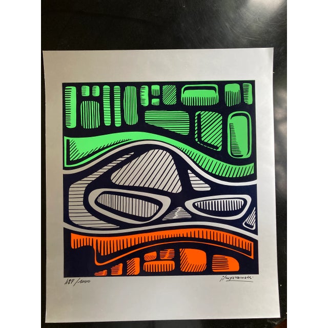 70's limited edition of pop art artist Myskoski.