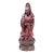 Vintage 1940’s Chinese 24.5” Tall Rosewood Kuan Yin Figurine For Sale