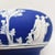 English 1930s Portland Blue Jasperware Bowl With White Overlay by Wedgwood England For Sale - Image 3 of 7
