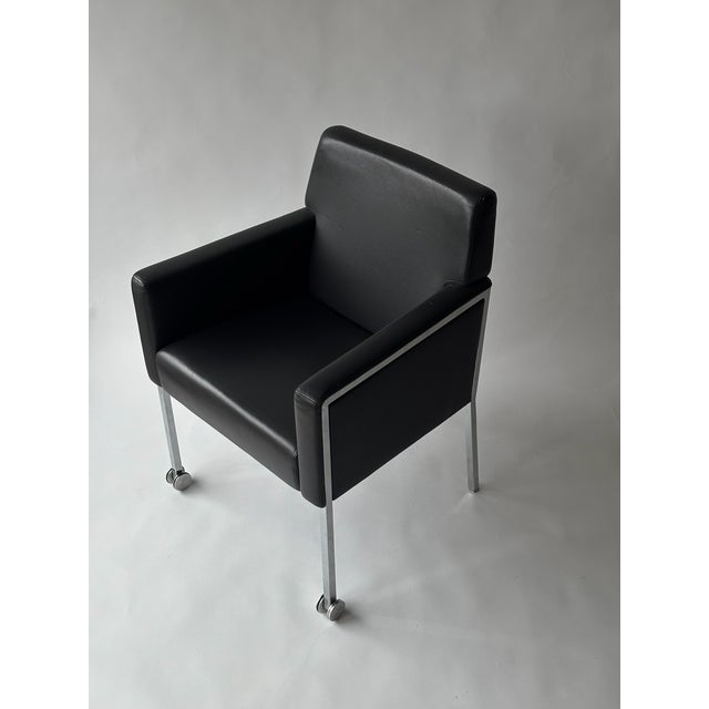 Animal Skin Steel Chair by Enrico Franzolini for Moroso, 1990 For Sale - Image 7 of 7