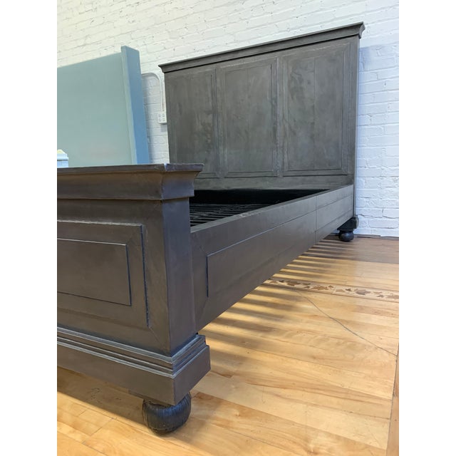 Queen Size Restoration Hardware Annecy MetalWrapped Bed Chairish