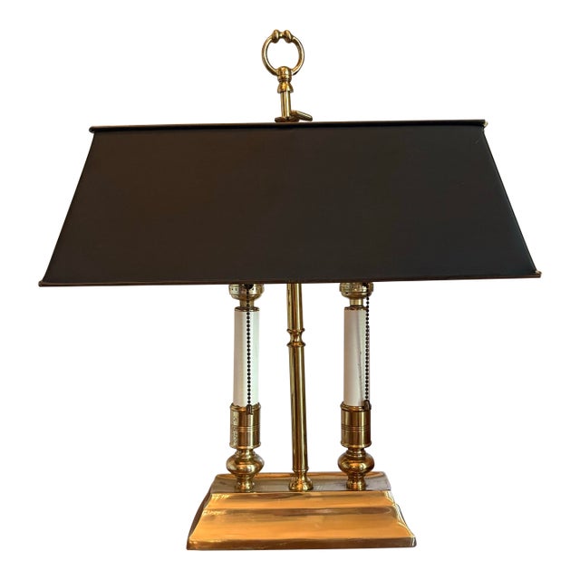 Late 20th Century Empire Style Bouillotte Lamp For Sale