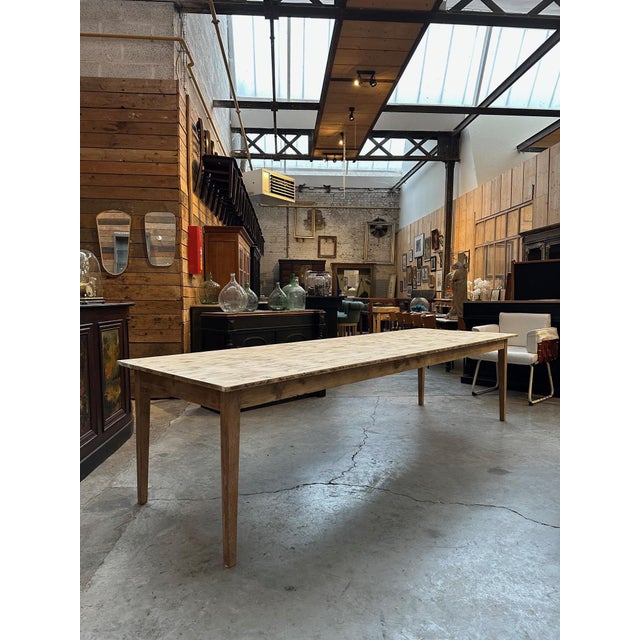 Large Mid-20th Century Tavern Table For Sale - Image 4 of 9