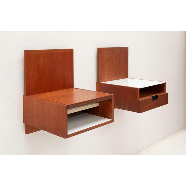 1960s Nightstands by Cees Braakman, Set of 2 For Sale - Image 5 of 18