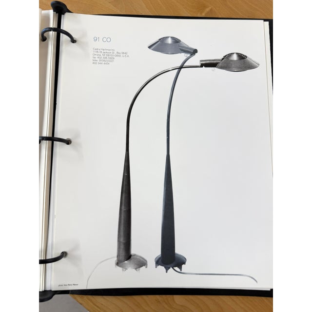 Early 20th Century Stunning Cedric Hartman Chromium Floor Lamps Style CO91 - a Pair For Sale - Image 10 of 18