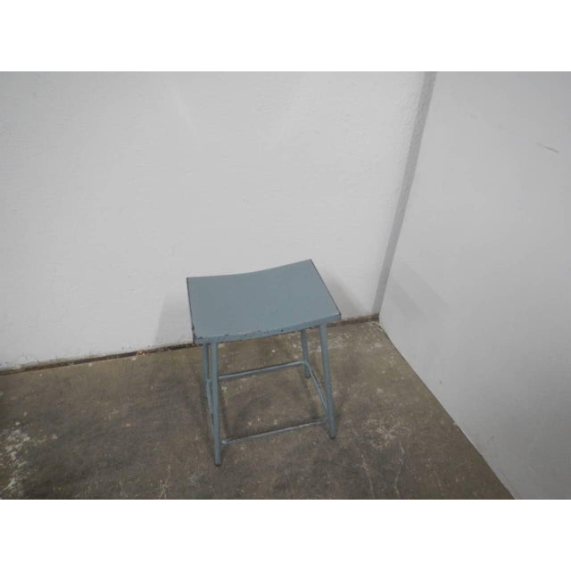 Gray Iron Stool, 1970 For Sale - Image 6 of 13