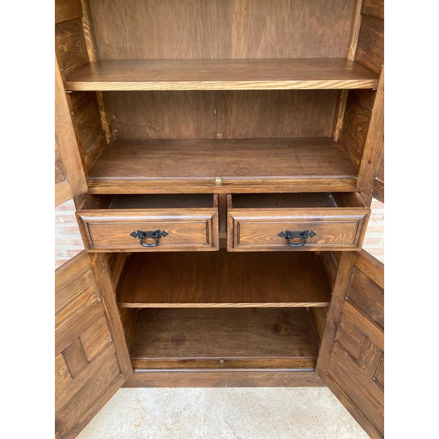 Late 19th Century Cupboard or Cabinet, Walnut, Castillian Influence, Spain, Restored For Sale - Image 4 of 18