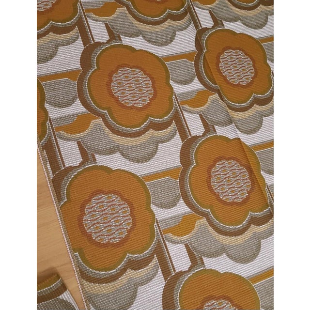 Mid-Century Modern German Fabric Bale for Curtains, 1970s For Sale - Image 4 of 7