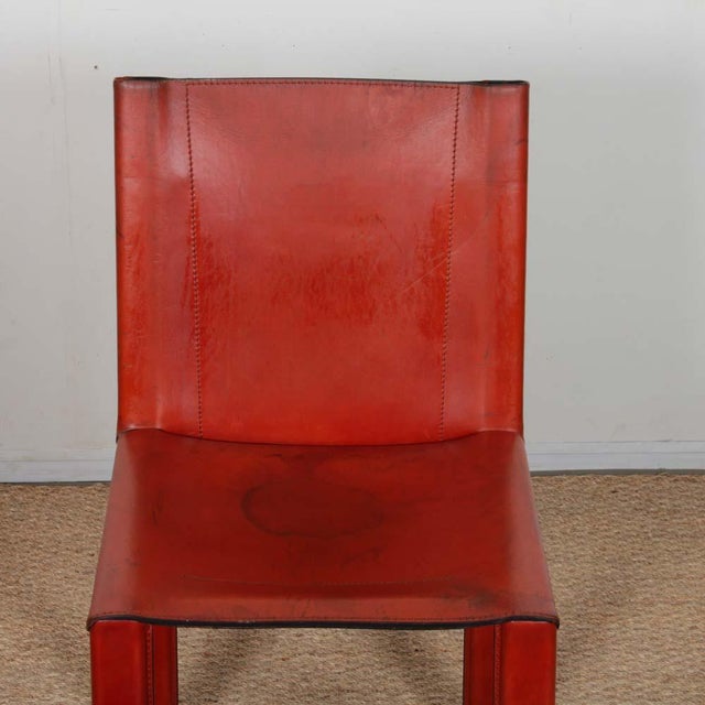 Chairs by Carlo Bartoli for Matteo Grassi, 1980s, Set of 8 For Sale - Image 13 of 16