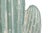 Green 1990s American Bon Art Cast Plaster Cactus Floor Lamp For Sale - Image 8 of 10