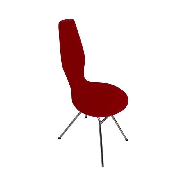 Desk Chair in Red Upholstery by Olav Eldøy for Stokke For Sale - Image 6 of 10