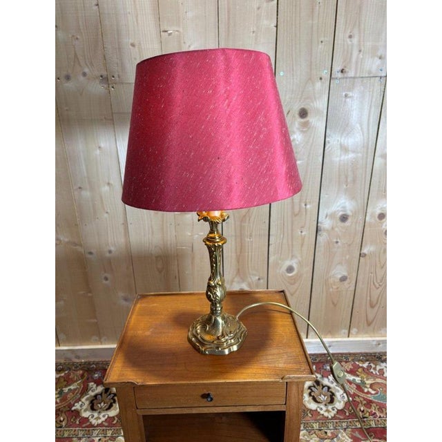 Louis XV Bronze Table Lamps, Set of 3 For Sale - Image 9 of 13