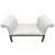Derbyshire bench from luxury furniture maker Rose Tarlow. Classic form with English rolled arms and a generous seating...