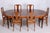 Art Deco Mahogany and Walnut Dining Table and Chairs attributed to Paul Follot, France, 1920s, Set of 7 For Sale - Image 15 of 18