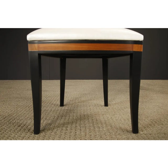 Set of 6 Eliel Saarinen 'Cranbrook' Dining Chairs, Refinished and Reupholstered For Sale - Image 17 of 18