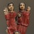 Antique 19th Century Hand Carved Folk Art Santos Sculpture For Sale In Philadelphia - Image 6 of 9