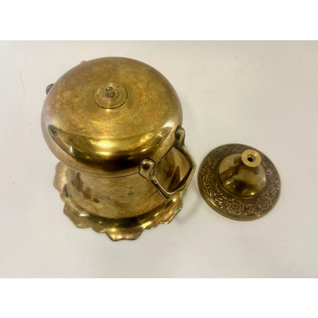 Vintage Danish Brass Wine Cooler from Malm, 1950s For Sale - Image 4 of 12