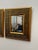 Pair of Vintage Traditional Neoclassical Greek Key Gold Finish Accent Wall Mirrors For Sale In Houston - Image 6 of 12