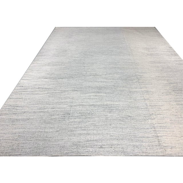 Swedish Style Kilim Deco Rug 8ft X 10ft For Sale - Image 4 of 8