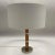 Mid-Century Modern 1970s Mid-Century Wicker Rattan and Chrome Table Lamp For Sale - Image 3 of 12