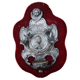 Large Stoup in Sterling Silver For Sale