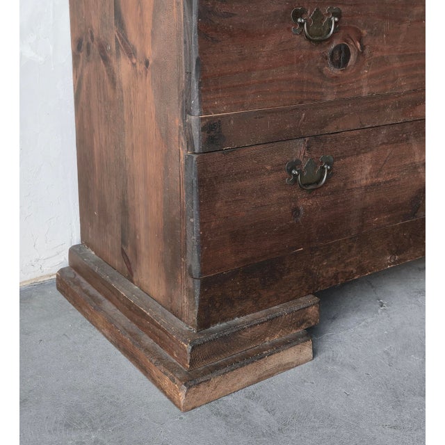 Antique Rustic European Dresser Credenza For Sale In Las Vegas - Image 6 of 7