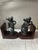 Pair of Pewter Golf Bag Bookends For Sale - Image 4 of 7