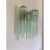 Italian Wall Light in Green Tronchi Murano Glass by Simoeng For Sale - Image 4 of 13