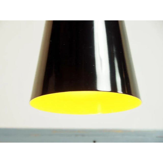 Mid-Century Modern Pendant Lamp in Brass, 1950s For Sale - Image 6 of 8