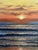 2020s Golden Pacific Sunset Original Painting by Steve Schaaf For Sale - Image 5 of 8