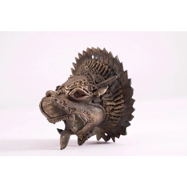 Bhutan Dragon Druk Wall Mounted Incense Burner, Tibet, 1920s For Sale - Image 6 of 6