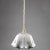 Gray White Ceramic Hanging Light, Late 18th Century For Sale - Image 8 of 9