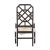 Dunbar Mid Century Lattice Back Dining Chairs - Set of 6 For Sale - Image 9 of 11