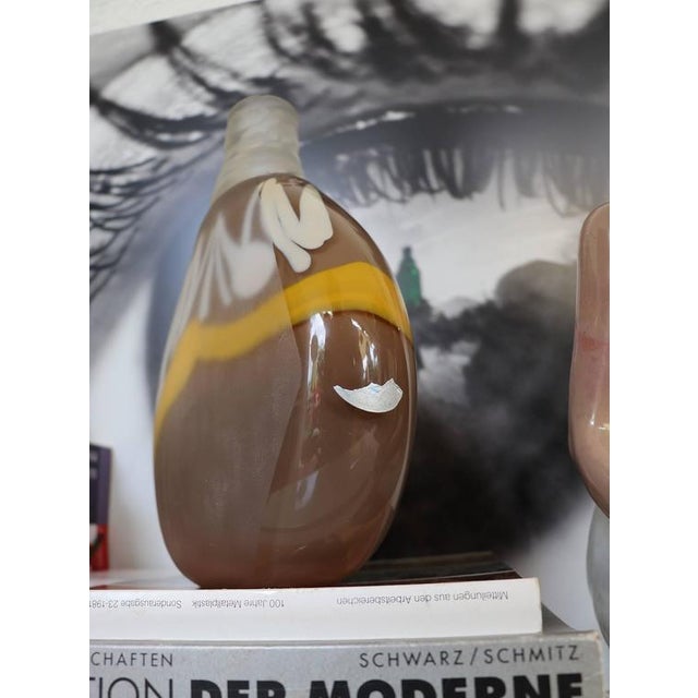 Murano Glass Vase by Sandro Frattin / Vetreria Artistica TFZ Int For Sale - Image 4 of 6