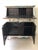 Exquisite Bausman & Company Secretary Desk. Handcrafted bench-made. Leather writing pad. Custom painted finish.