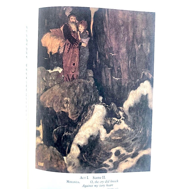 Coffee Easton Press 1st Edition, "The Tempest", William Shakespeare, Leather Binding For Sale - Image 8 of 13