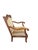 Wood Pair of Antique American Empire Walnut Scroll Arm Upholstered Library Chairs, C. 1840–1870, Set of 2 For Sale - Image 7 of 12